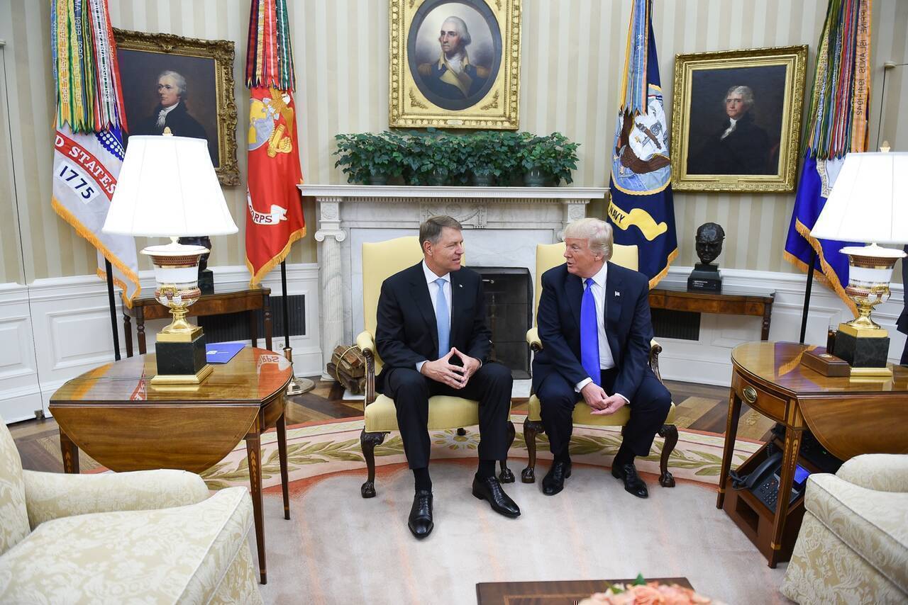 Întrevedere Iohannis – Trump la Casa Albă. Plecarea Exxon din Marea Neagră și securitatea energetică a României, pe agenda discuțiilor de azi dintre cei doi lideri