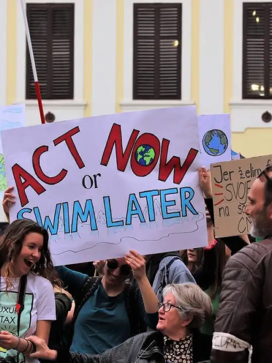 protest clima - sursa: Pixabay
