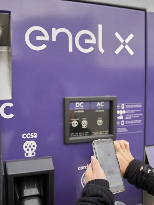 Statie incarcare masini electrice Constanta - sursa: Enel X