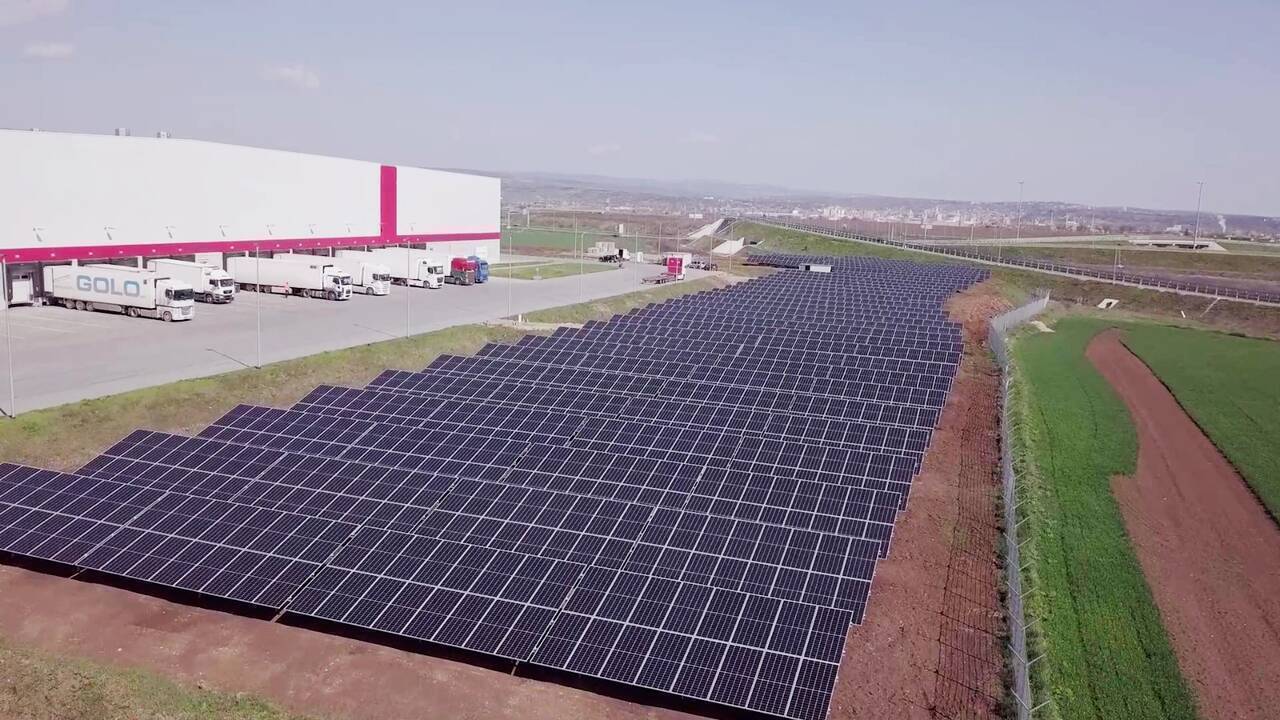 Parc fotovoltaic de un milion de euro la Turda, cu peste 2.000 de panouri fotovoltaice