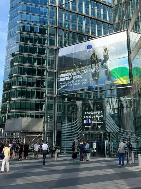 EUSEW 2023 - sursa foto: https://www.facebook.com/euenergyweek