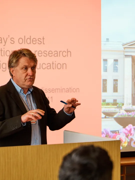 Johannes Falk Paulsen, Directorul Adjunct al Universității din Oslo - sursa: SIS