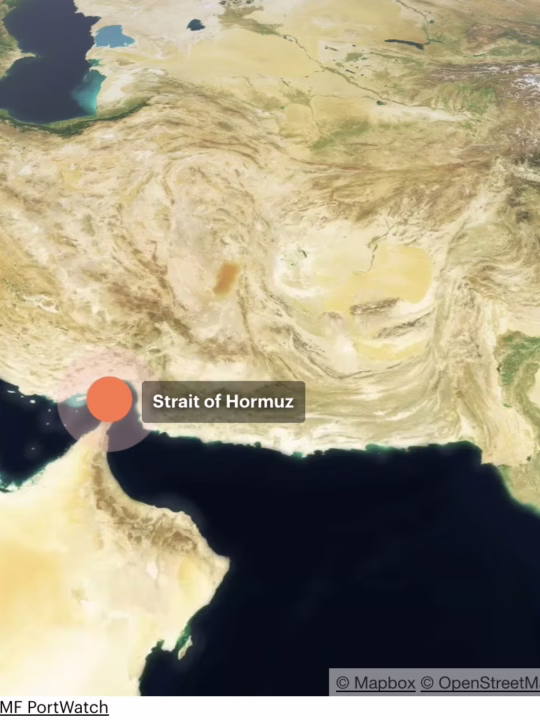 Strâmtoarea Hormuz - Sursa IEA